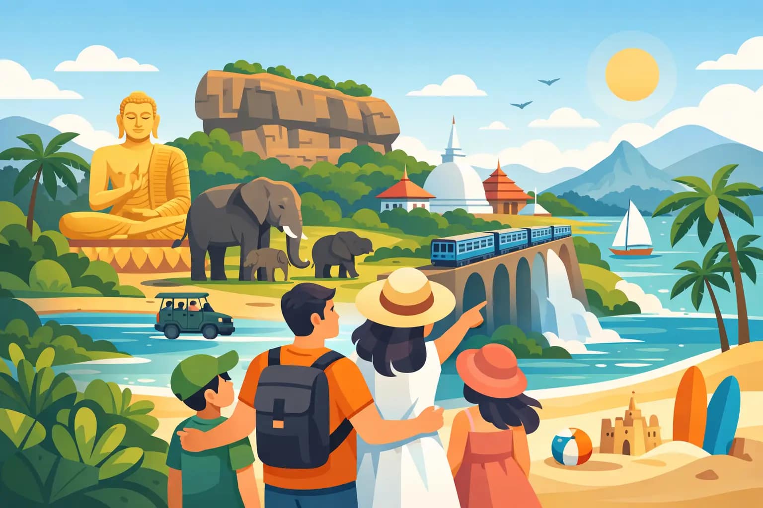 Sri Lanka Family Holiday Itinerary Ideas