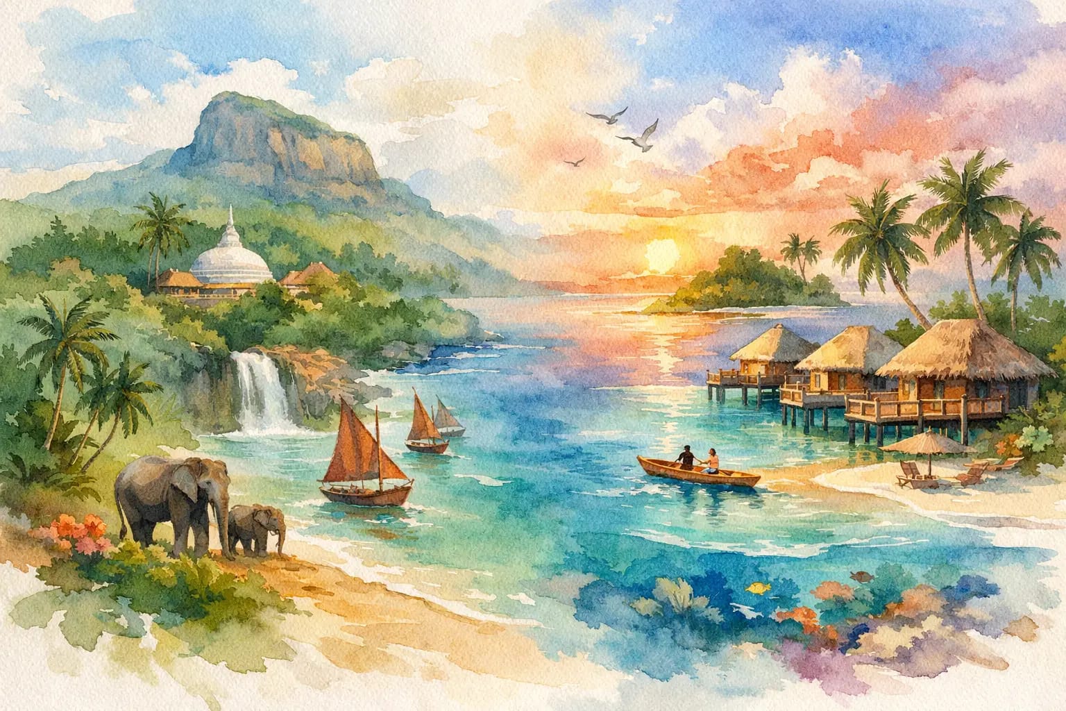 Sri Lanka or Maldives Honeymoon?