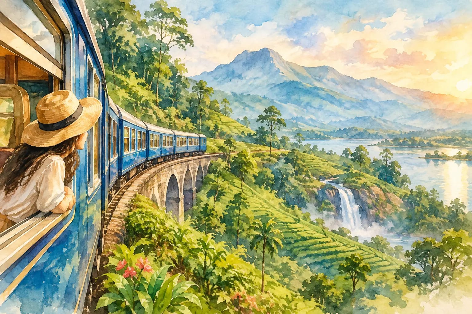 A Luxury Scenic Train Journey in Sri Lanka