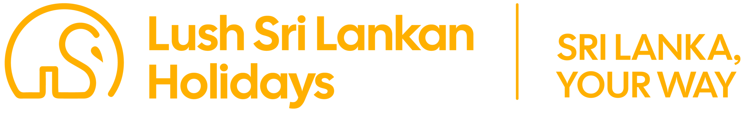 Lush Sri lankan Holiday Logo
